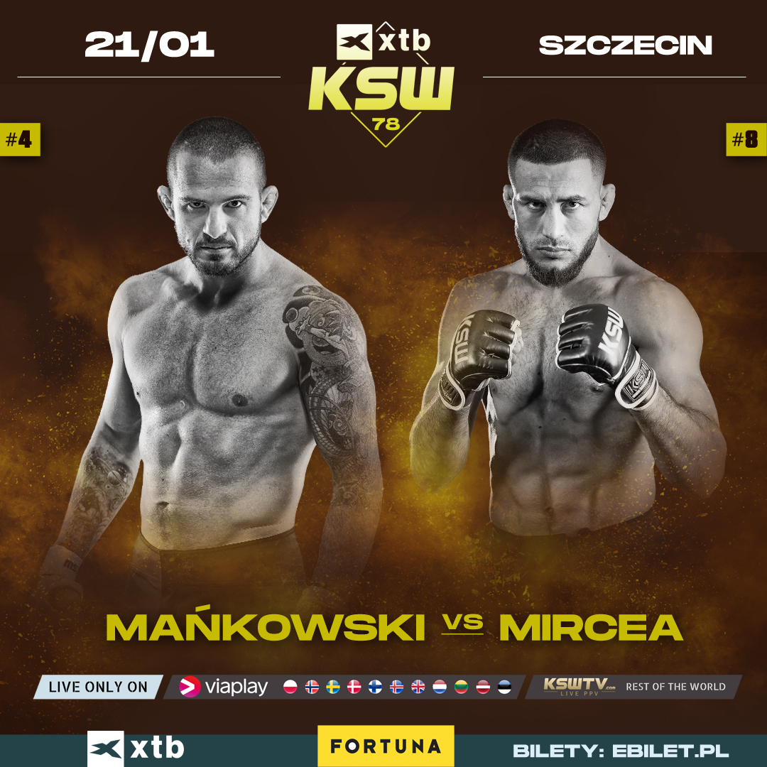 Mańkowski vs Mircea - KSW Mańkowski vs Mircea